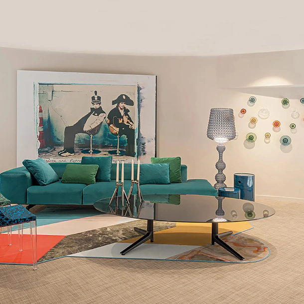 Divano Largo Ottoman di Kartell