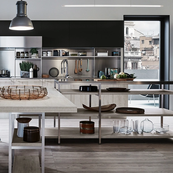Cucina Moderna ad angolo Ethica di Veneta Cucine