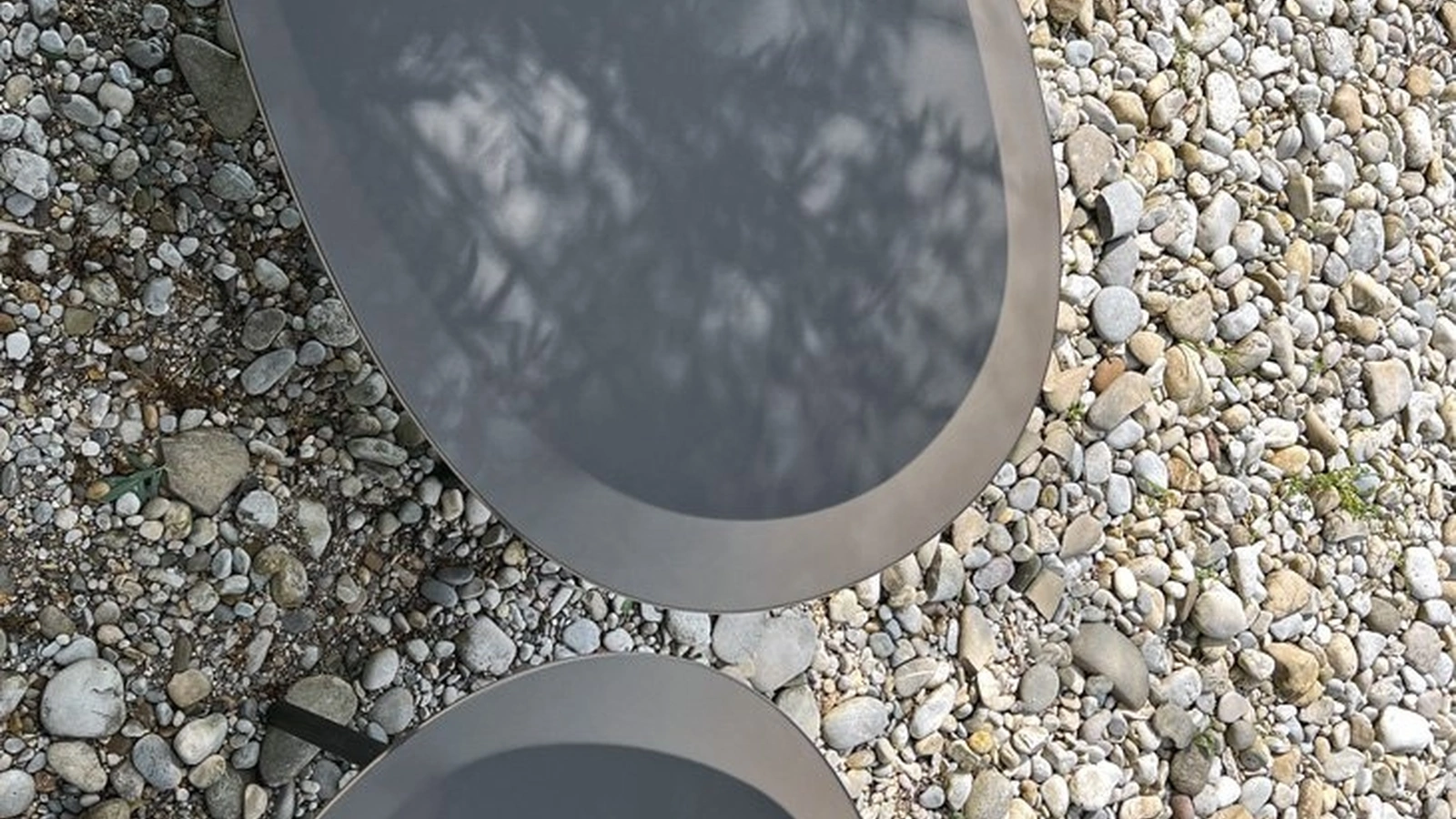 Tavolino in vetro Tsuki di Alf Da Frè