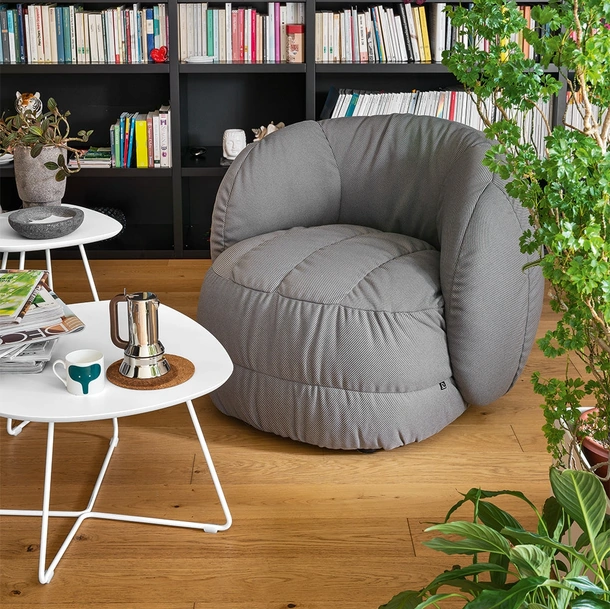 Tavolino Ciop laccato bianco di Connubia