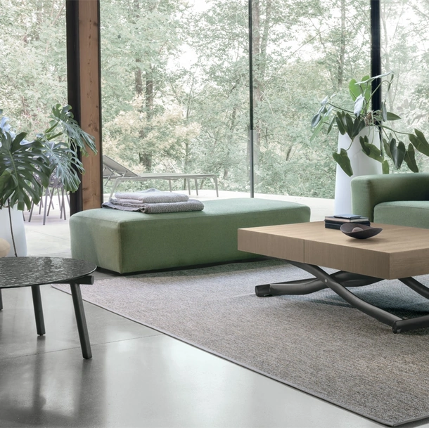 Tavolino trasformabile Dione Wood di Target Point