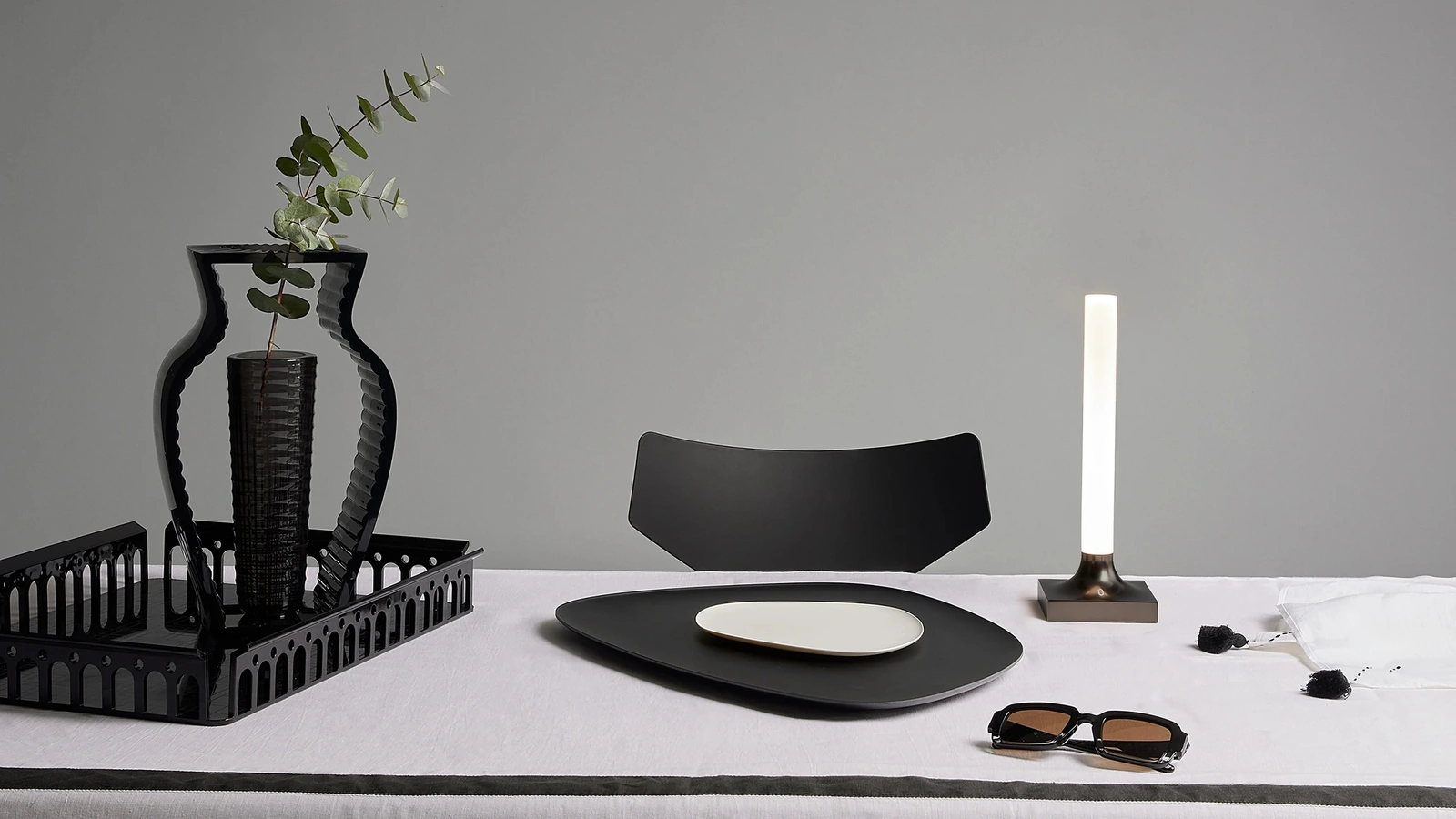 Vaso di design in plexiglas I Shine di Kartell