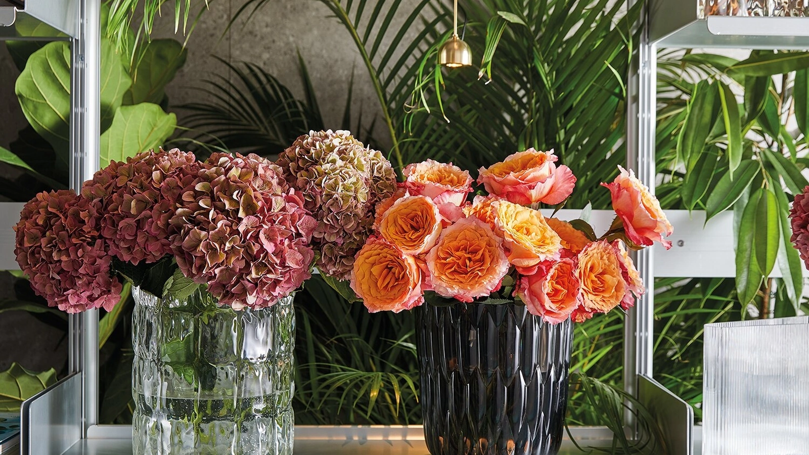 Vasi Matelassé e Jelly in plexiglas di Kartell