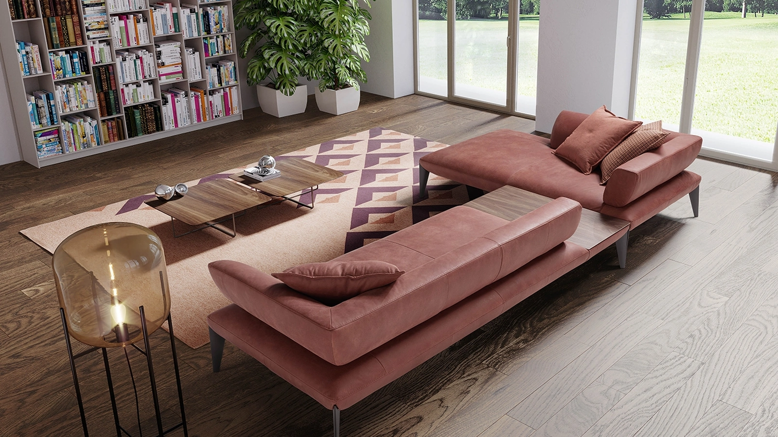 Tappeto Black & White di Egoitaliano