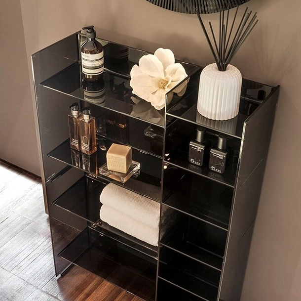 Mobile contenitore Sound Rack in plexiglas di Kartell