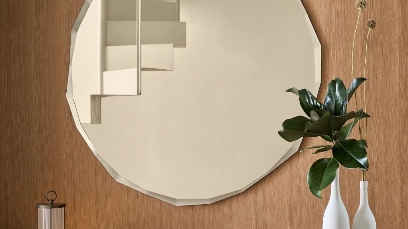 Specchio Pandora con bisellatura irregolare di Riflessi