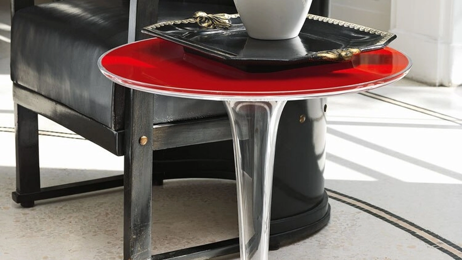 Tavolino Tip Top in plexiglas di Kartell