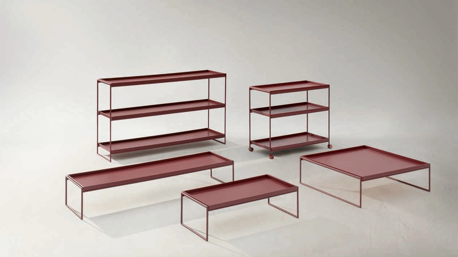 Tavolini Trays di Kartell