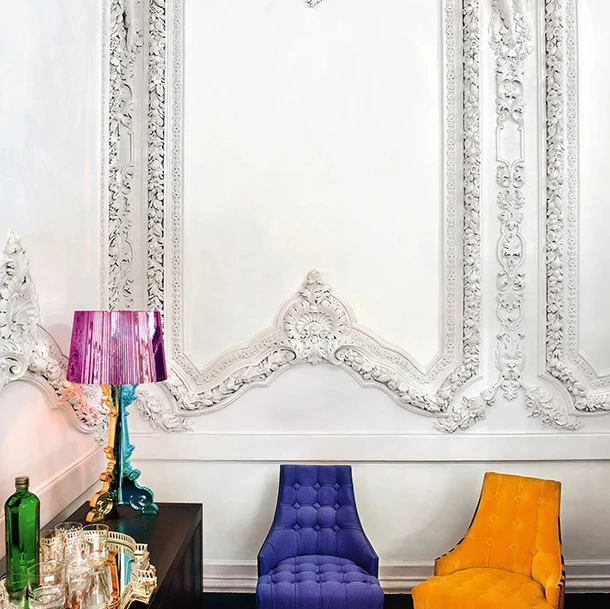 Lampada da tavolo Bourgie Metal di Kartell