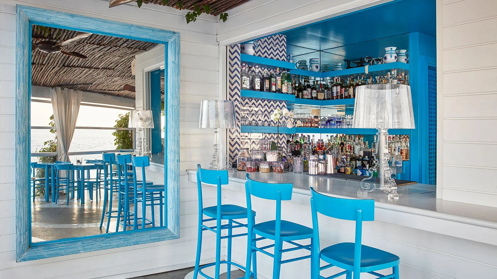 Lampada da tavolo Bourgie Trasparente di Kartell