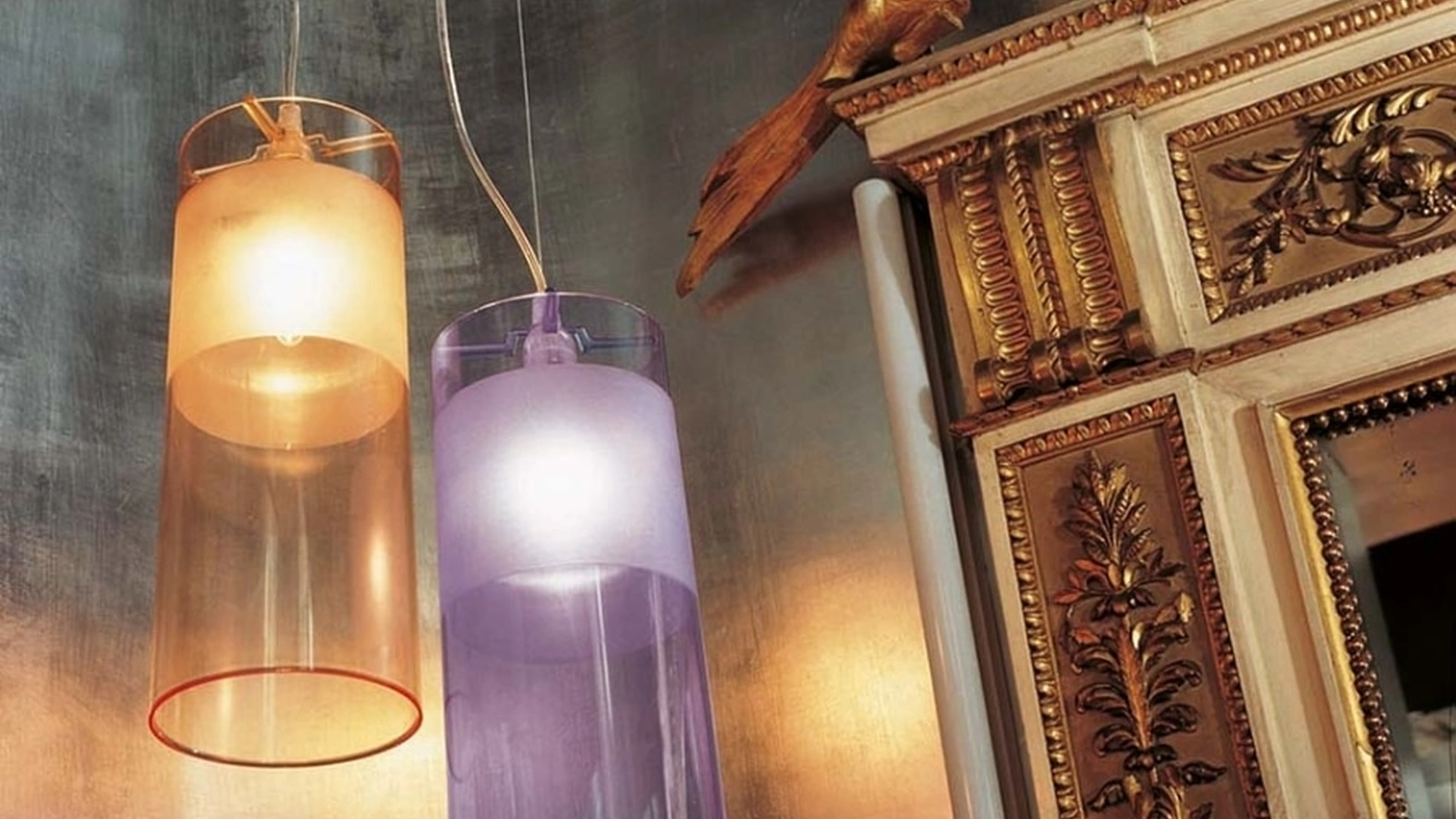 Lampada a sospensione Easy in policarbonato di Kartell