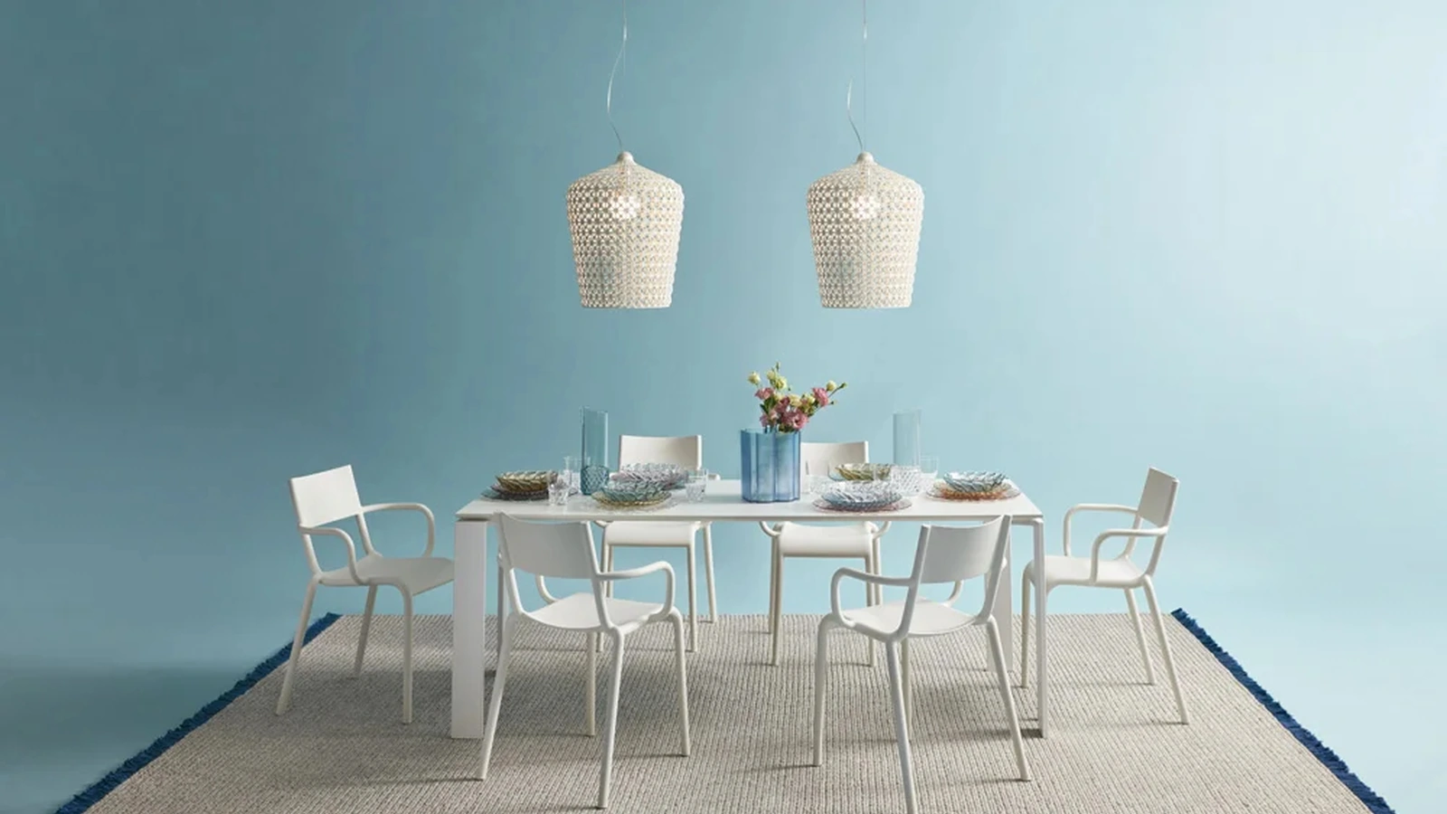 Lampada a sospensione Kabuki di Kartell