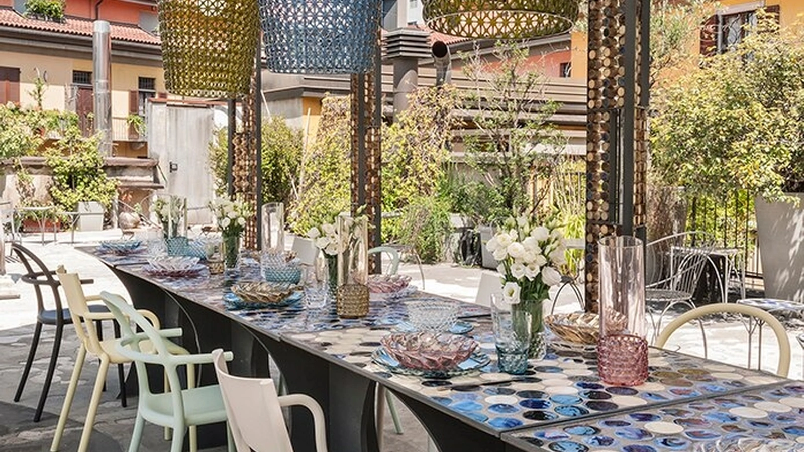 Lampada Kabuki Outdoor di Kartell