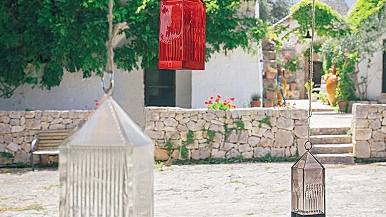 Lampada Lantern Outdoor di Kartell