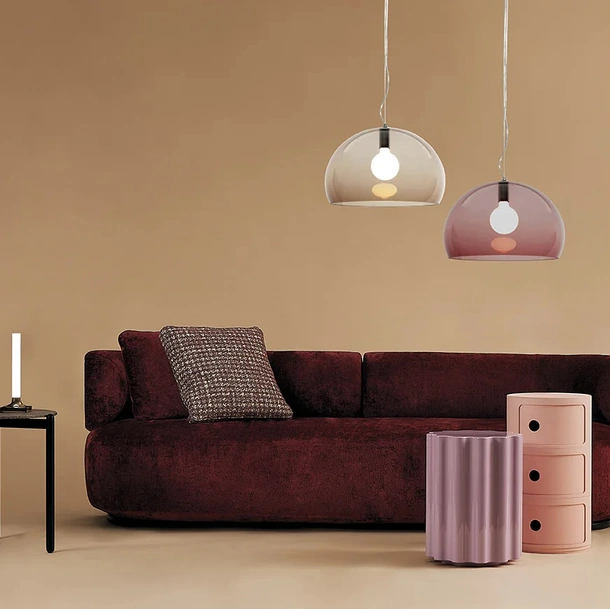 Lampada a sospensione Fl/y di Kartell