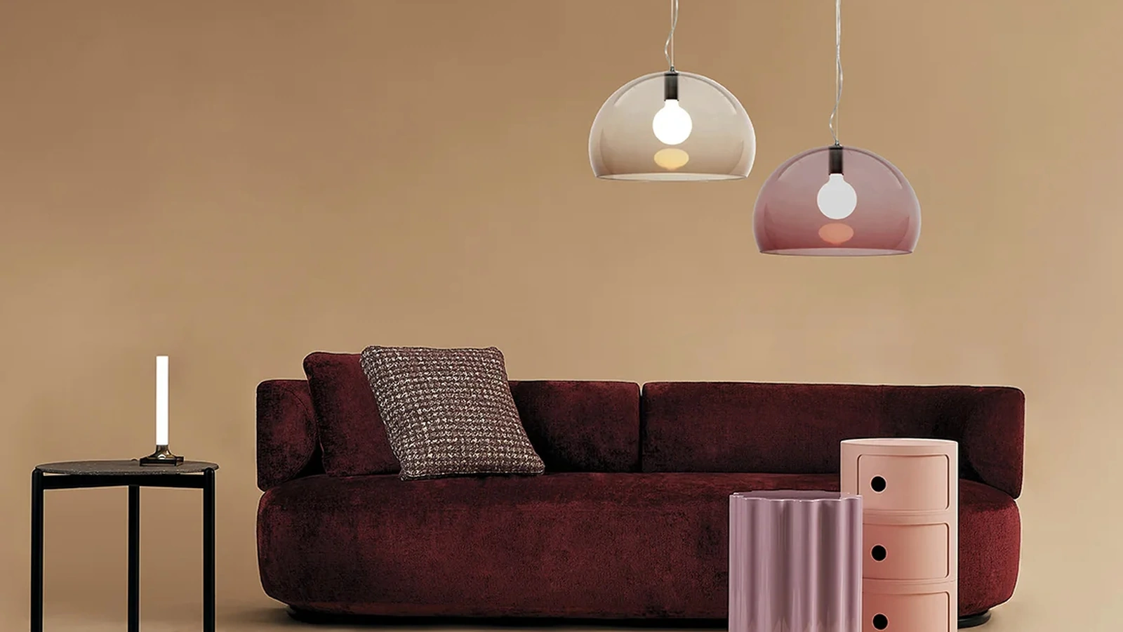 Lampada a sospensione Fl/y di Kartell