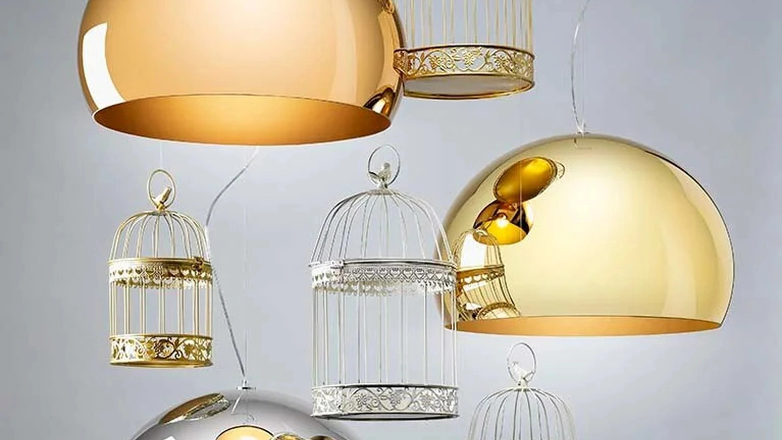 Lampada a sospensione Fl/y di Kartell