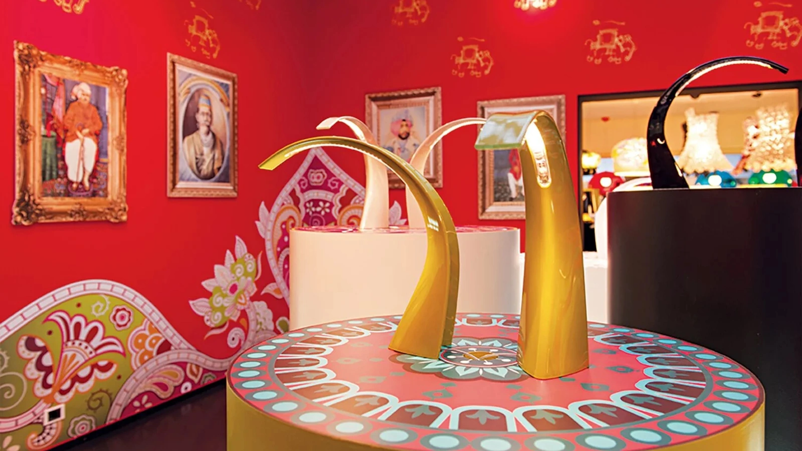 Lampada da tavolo Taj Mini in plexiglas di Kartell