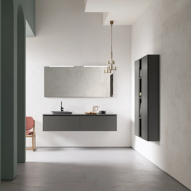 Mobile da Bagno sospeso in nobilitato B-GO BG005 di Compab