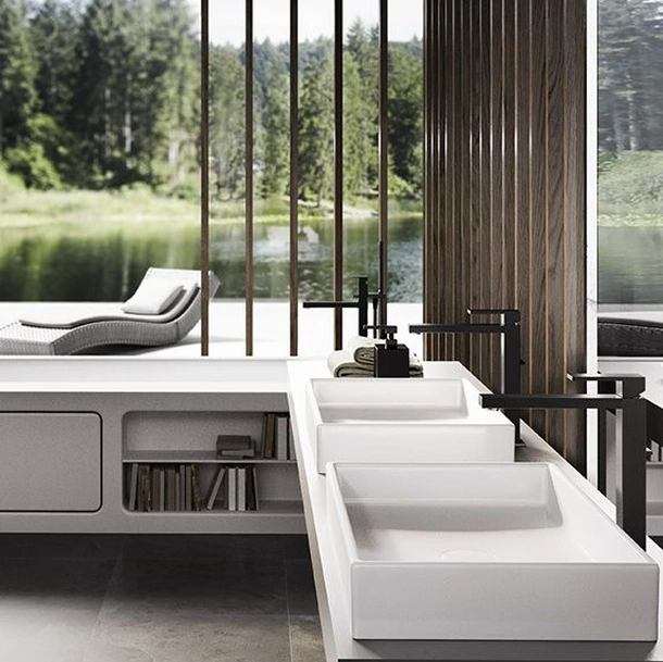 Rubinetteria Rettangolo di Gessi