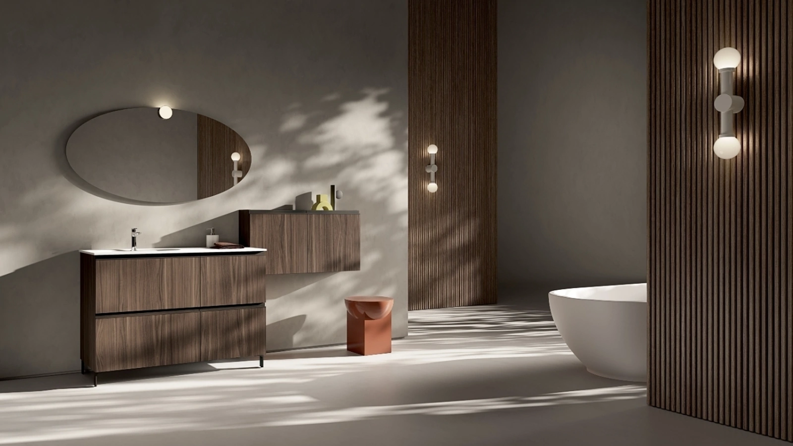 Mobile da Bagno a terra IPE IP12 di Compab