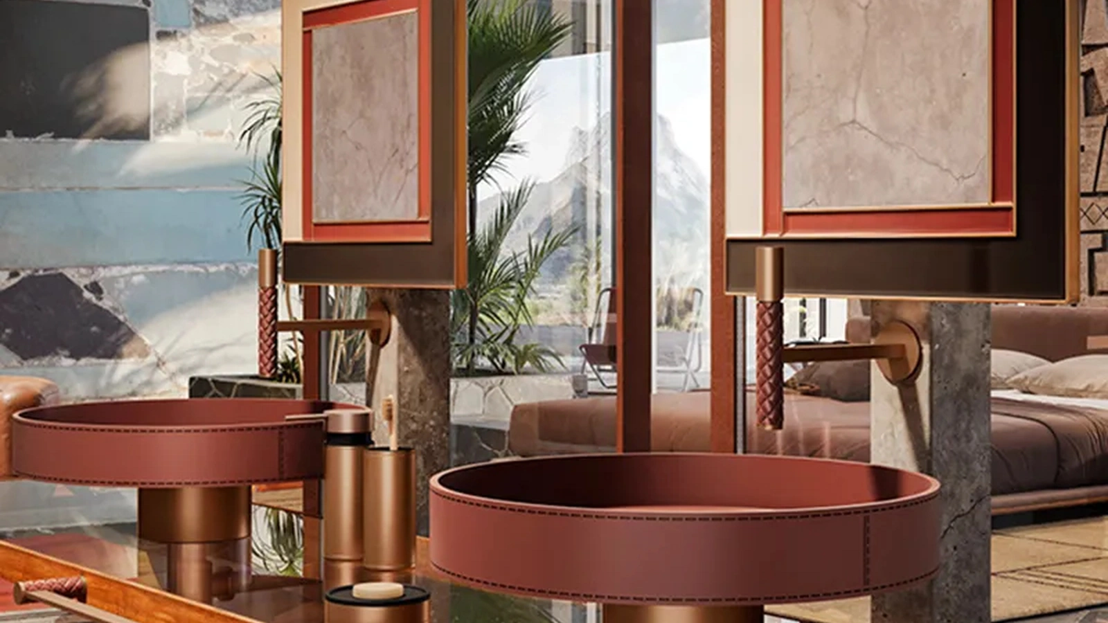 Rubinetteria da Bagno Pelle di Gessi