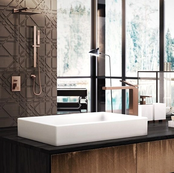 Rubinetteria Rettangolo K di Gessi