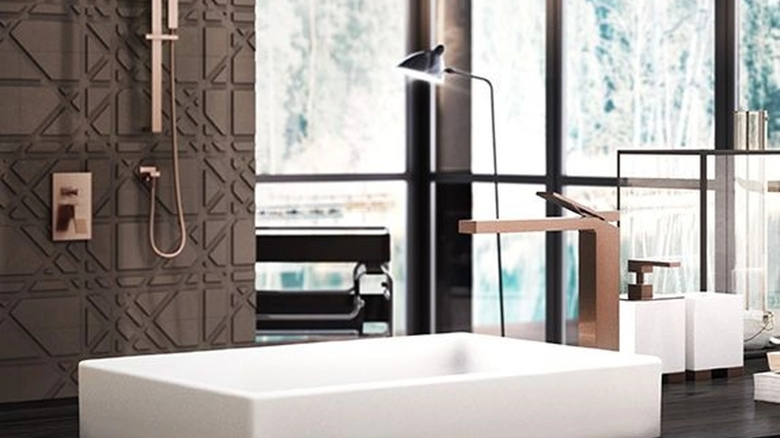 Rubinetteria Rettangolo K di Gessi