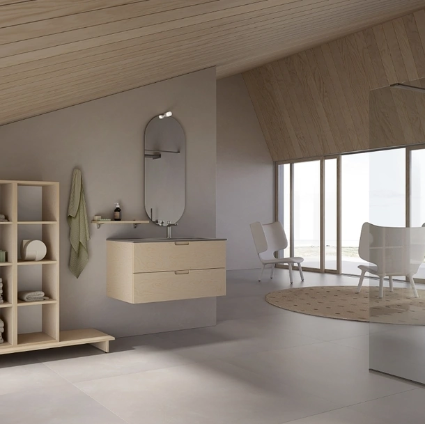 Mobile da Bagno sospeso STRATOS OS11 di Compab