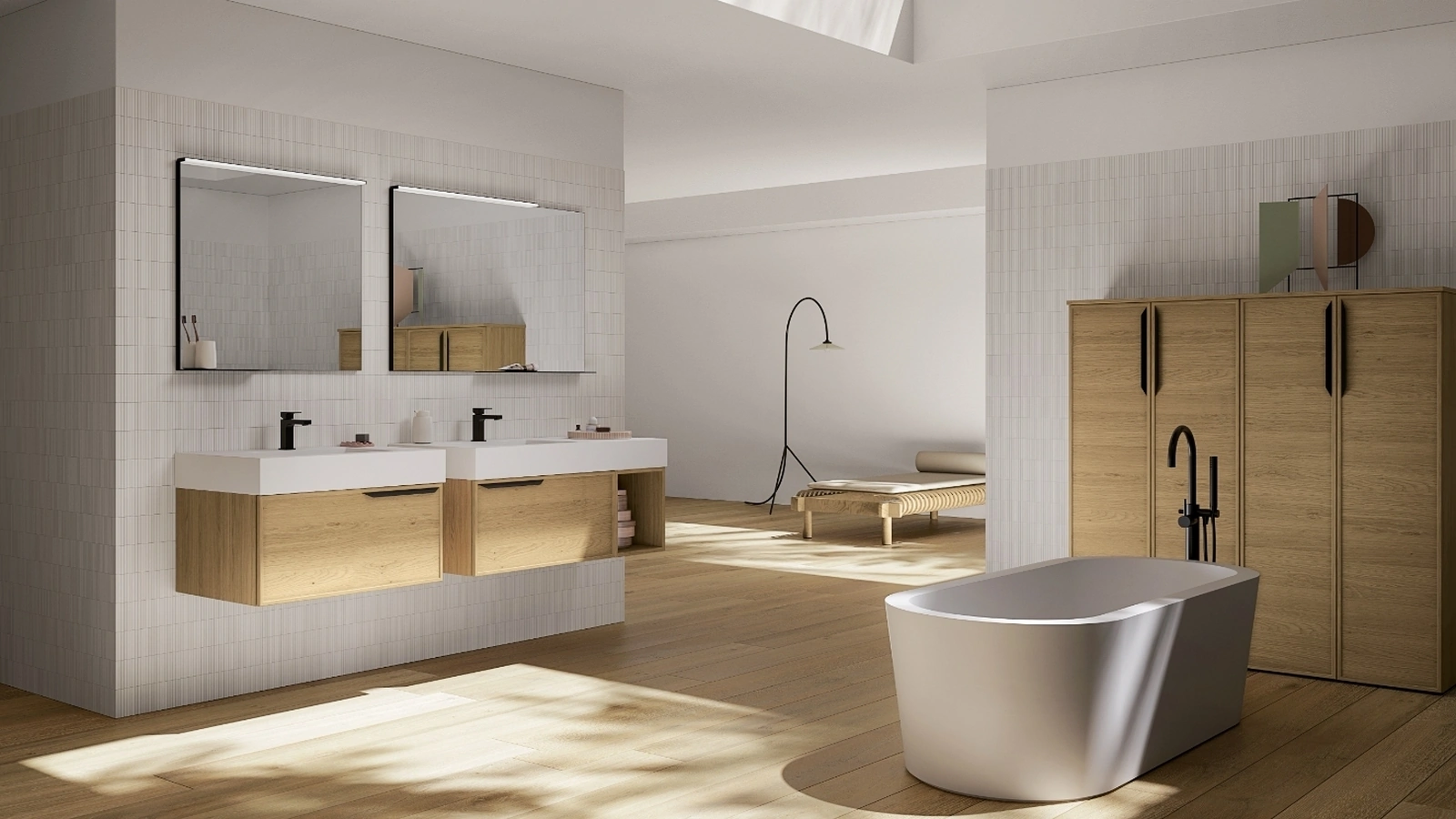 Mobile da Bagno sospeso TABULA TB11 di Compab