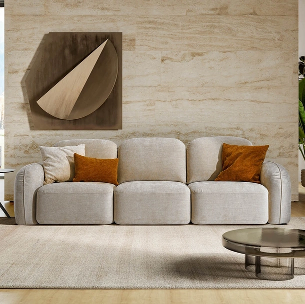 Divano lineare con sedute allungabili Susa di Le Comfort
