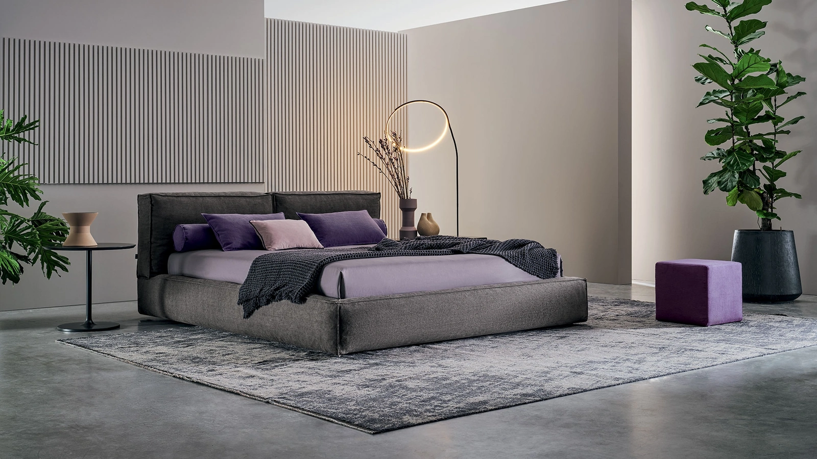 Letto imbottito Academy Piuma di Twils