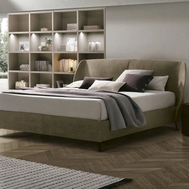 Letto con box contenitore Altea di Tomasella