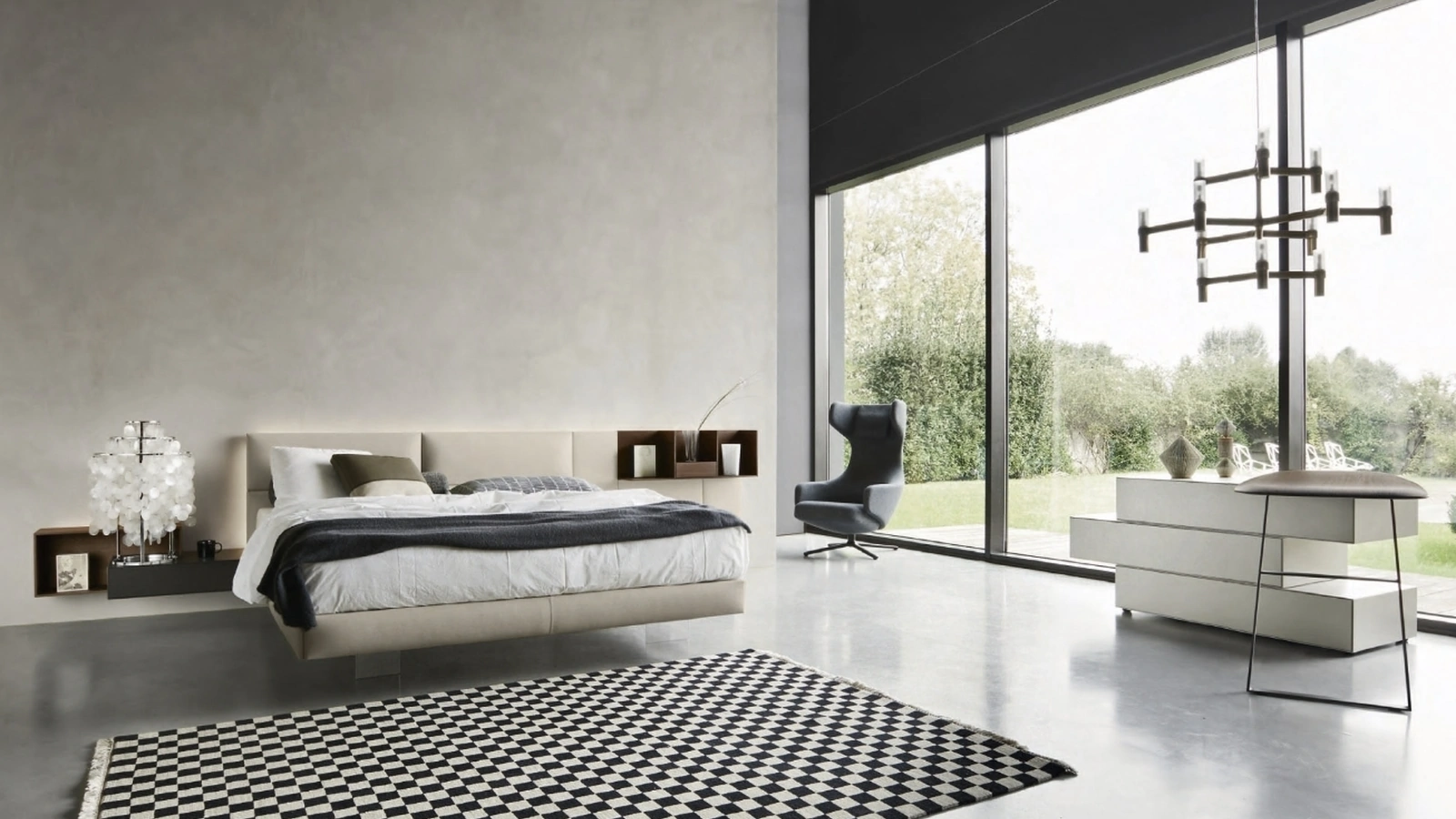 Letto Ecletto Imbottito di Sangiacomo