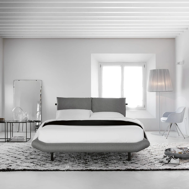 Letto imbottito Noah di Noctis