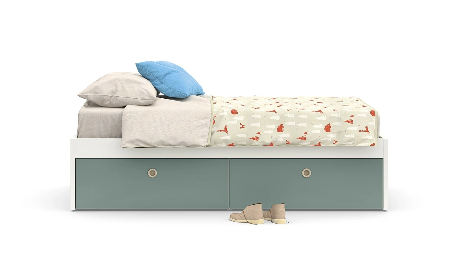 Letto singolo Turca di Nidi