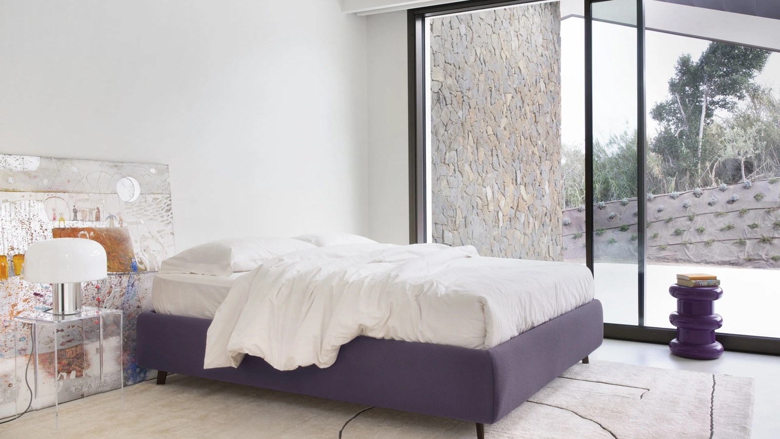 Letto Sommier con contenitore di Noctis