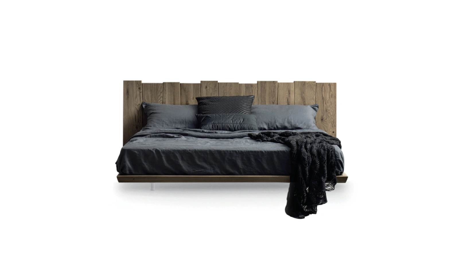 Letto Urban Ranch con testiera sospesa di Devina Nais