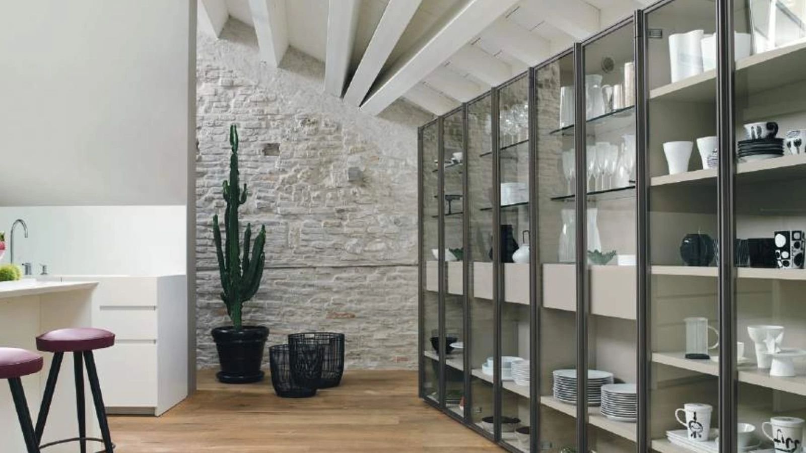 Libreria Modo Composizione M6C65 di Sangiacomo