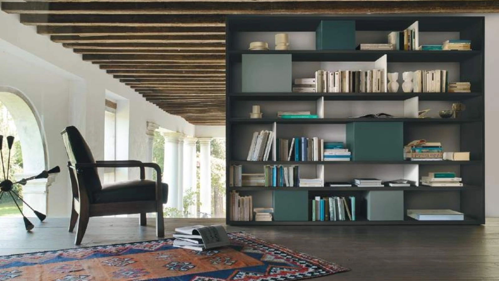 Libreria Modo Composizione M6C85 di Sangiacomo