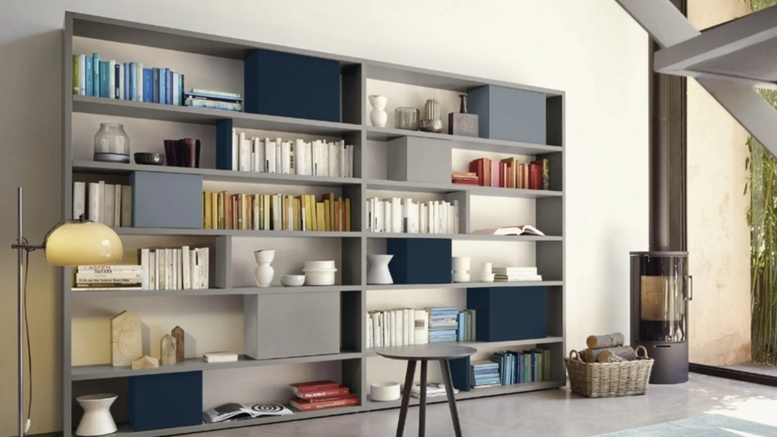 Libreria Modo Comp M6C86 di Sangiacomo