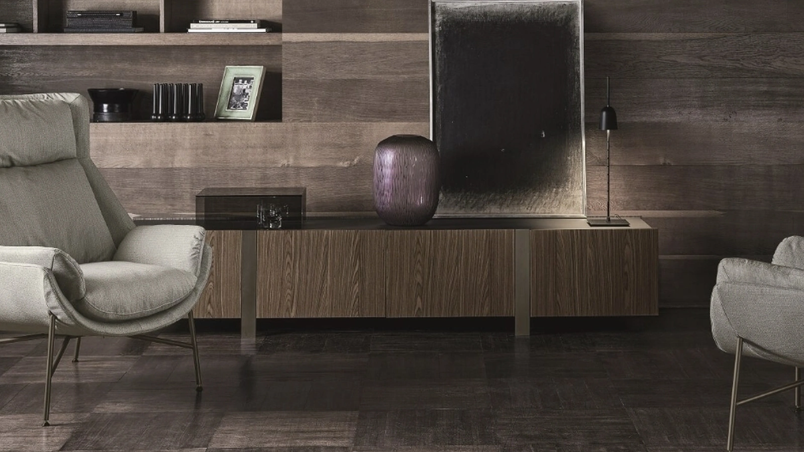 Madia Beam in legno e metallo di Ditre Italia