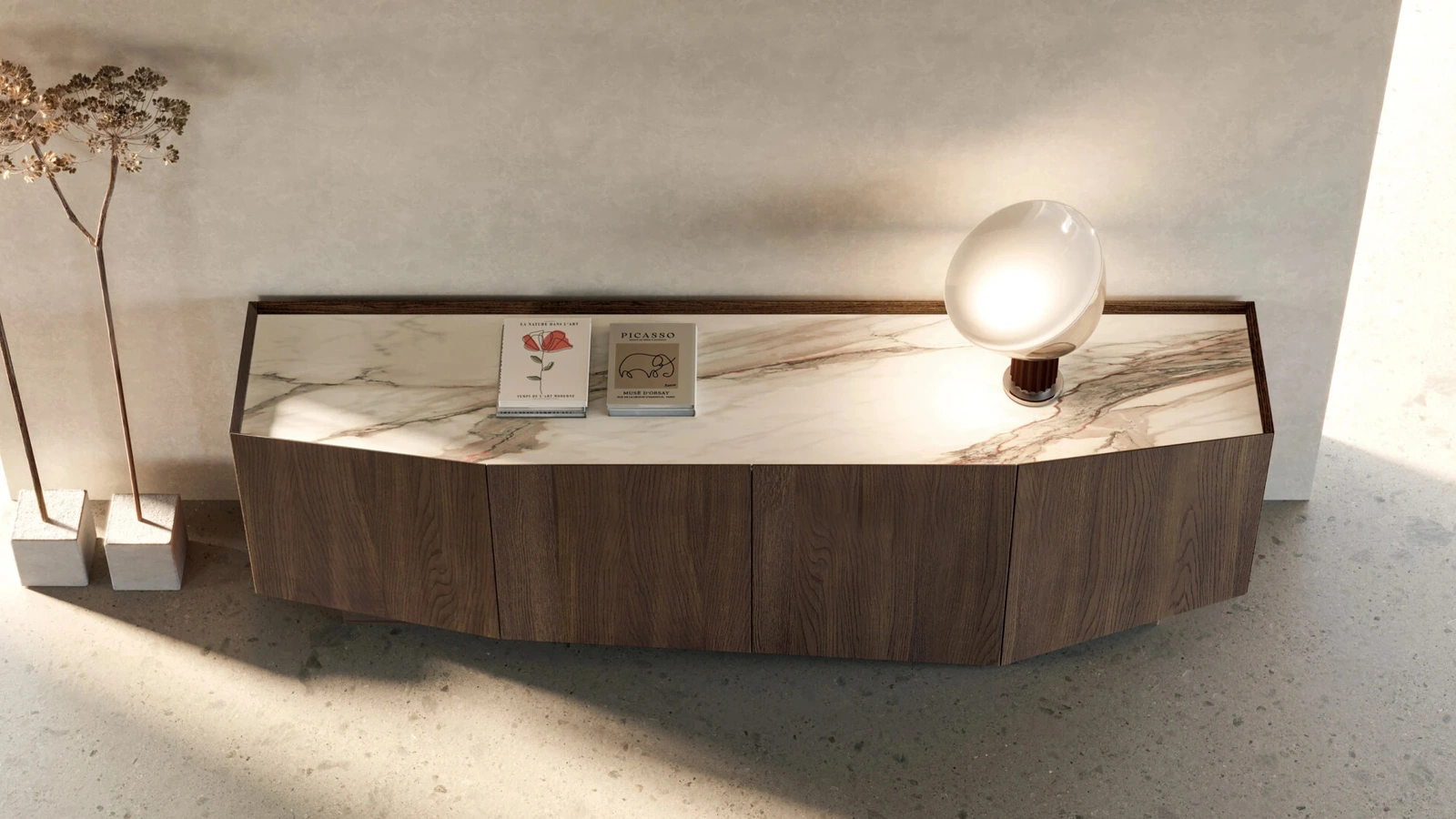 Madia Cleo in legno di Devina Nais