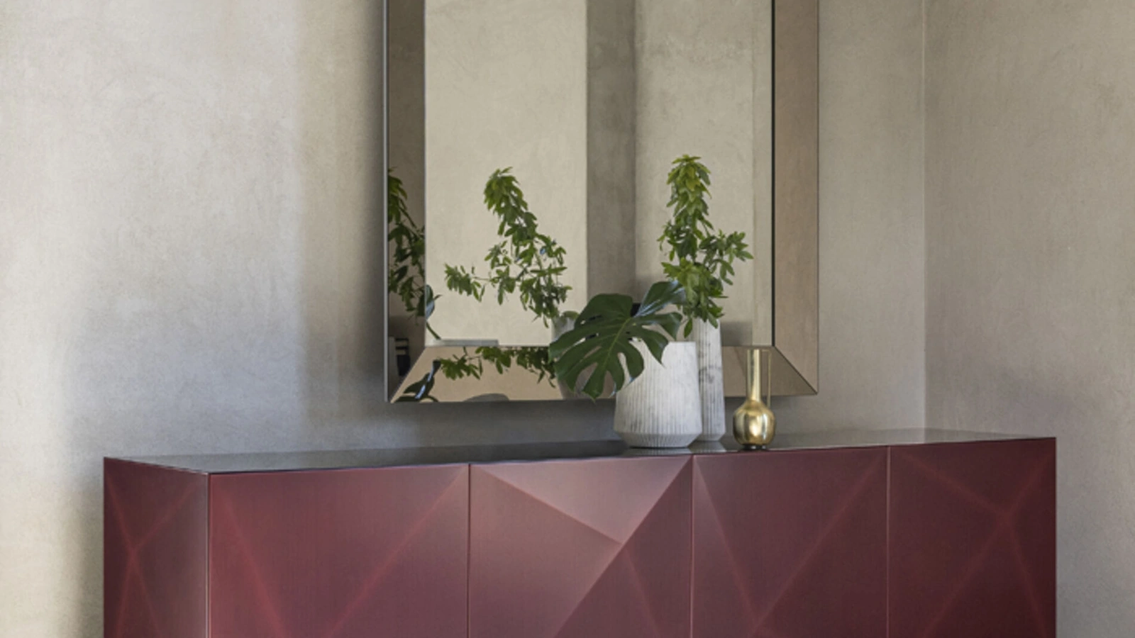 Madia Cubric in metallo di Riflessi