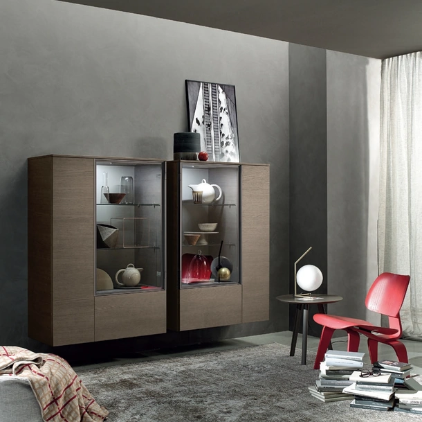 Madia Alta Scrigno 13 in Rovere argilla di Sangiacomo