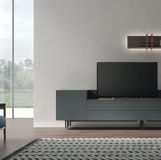 Mobile Porta Tv Atlante Unit AT 140 di Tomasella