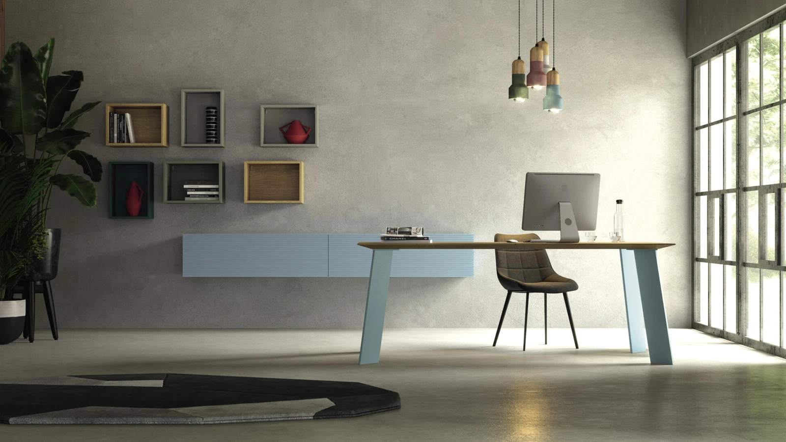 Mobile sospeso Living Zero 16 in Rovere di Devina Nais