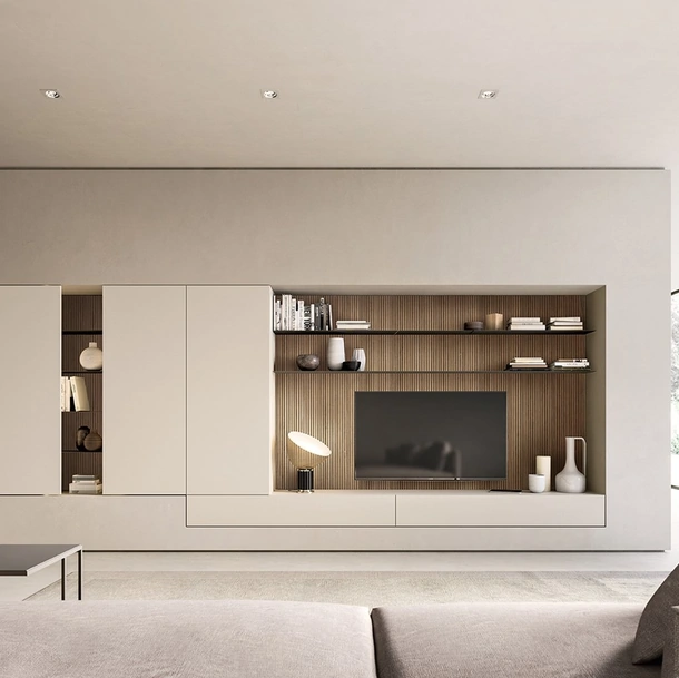 Parete Attrezzata Day Collection 02 di Alf Da Frè