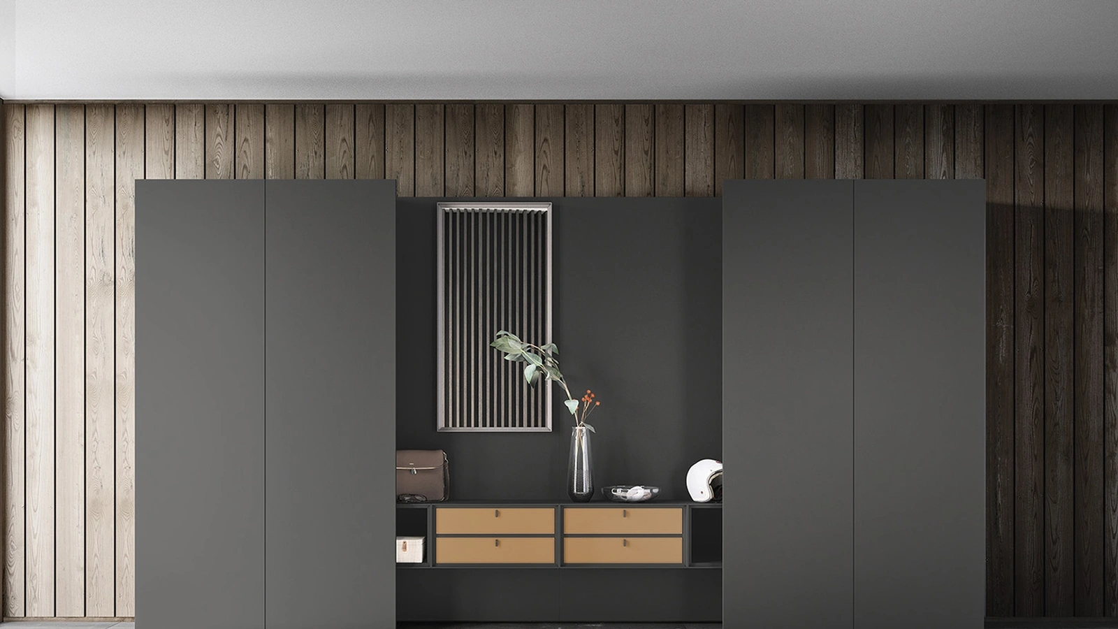 Parete Attrezzata Day Collection 09 di Alf Da Frè