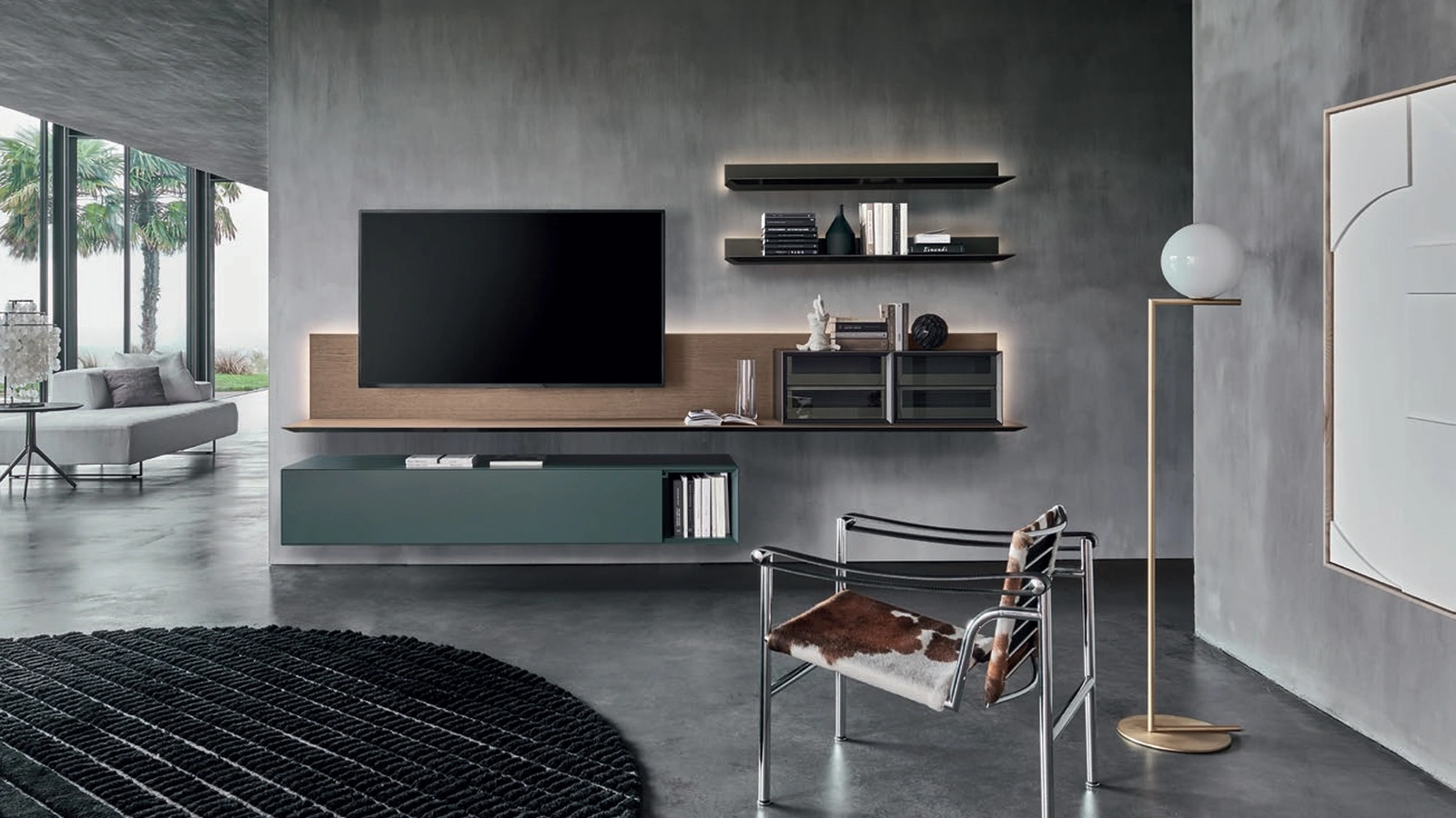 Parete Attrezzata Domino 07 di Sangiacomo